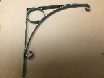 Hanging basket bracket
